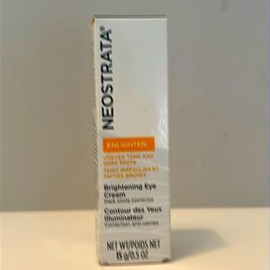 Neostrata Enlighten Brightening Eye Cream - White and Orange